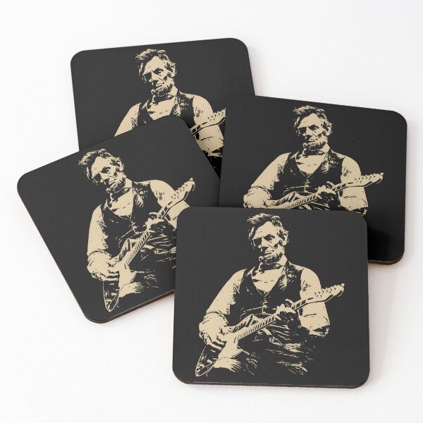 Item preview, Abraham Lincoln Playing Electric Guitar Rocker designed and sold by Jackstudioo.