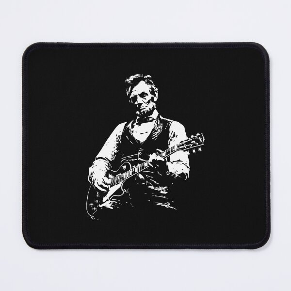 Item preview, President Abraham Lincoln Playing Guitar Abe Lincoln Design designed and sold by Jackstudioo.