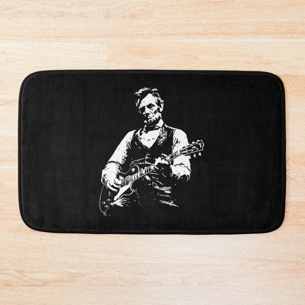 Item preview, President Abraham Lincoln Playing Guitar Abe Lincoln Design designed and sold by Jackstudioo.