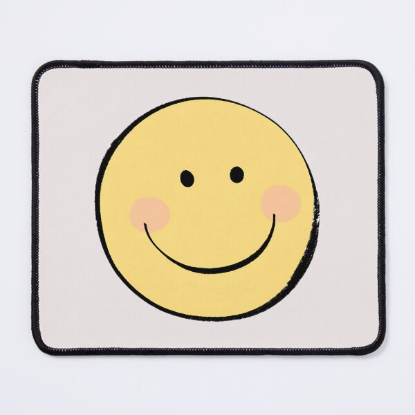 Item preview, Soft Aesthetic Blush Smiley Face - Minimalist Retro Happy Face designed and sold by Artsy Corner.