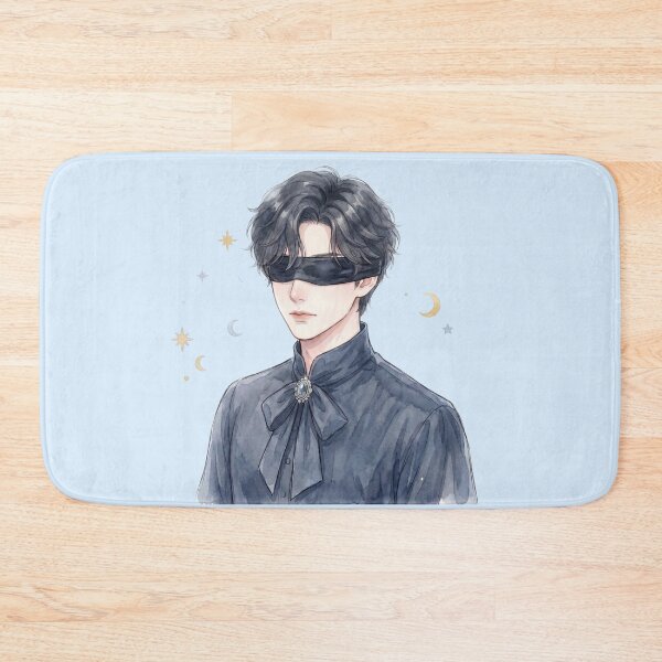 Item preview, Crimson Aurora – Vibrant Manhwa-Inspired Celestial Boy designed and sold by bistuni.
