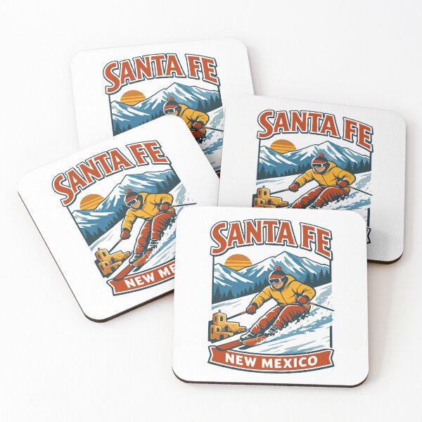 Item preview, Santa Fe New Mexico Ski Retro Mountain Graphic designed and sold by JackCurtis1991.