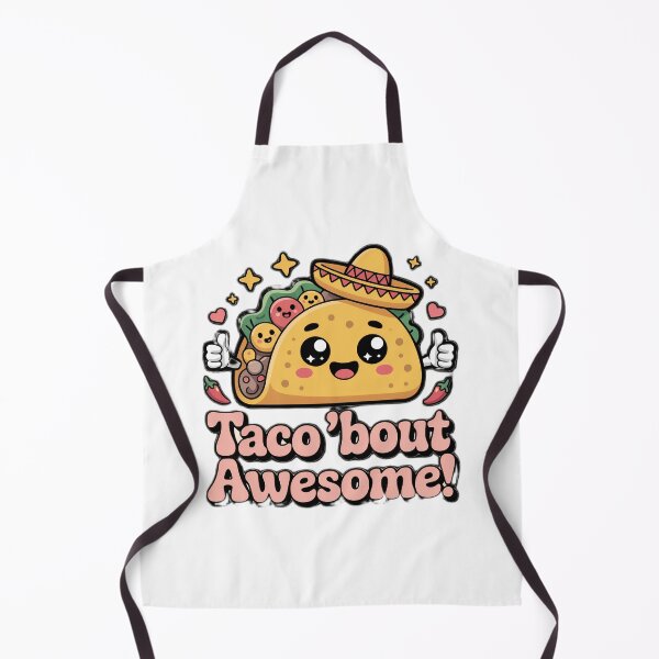 Item preview, Kawaii Taco 'Bout Awesome Pun designed and sold by Common-Standard.
