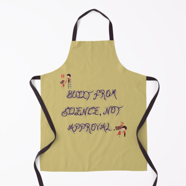 Item preview, Built From Silence | Not Approval Meaningful Love Quote designed and sold by Miheerala.