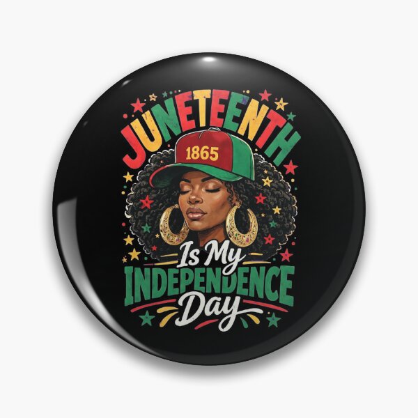 Item preview, Juneteenth is My Independence Day 1865 Black Woman Afro Melanin  designed and sold by clothesy7.