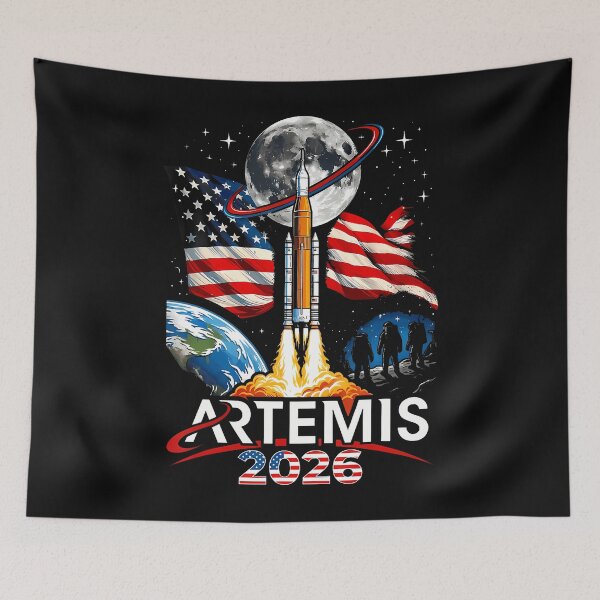 Item preview, Artemis 2026 Rocket Launch Mission To The Moon Artemis 2 designed and sold by Jackstudioo.