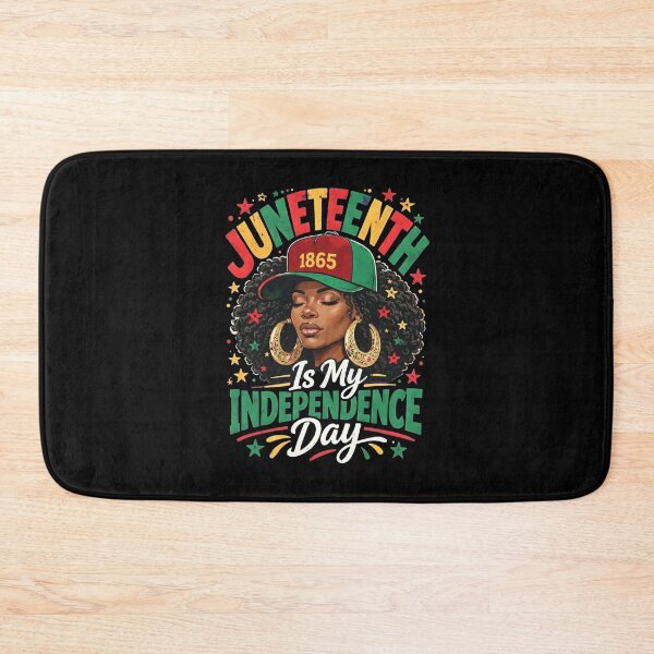 Item preview, Juneteenth is My Independence Day 1865 Black Woman Afro Melanin  designed and sold by clothesy7.