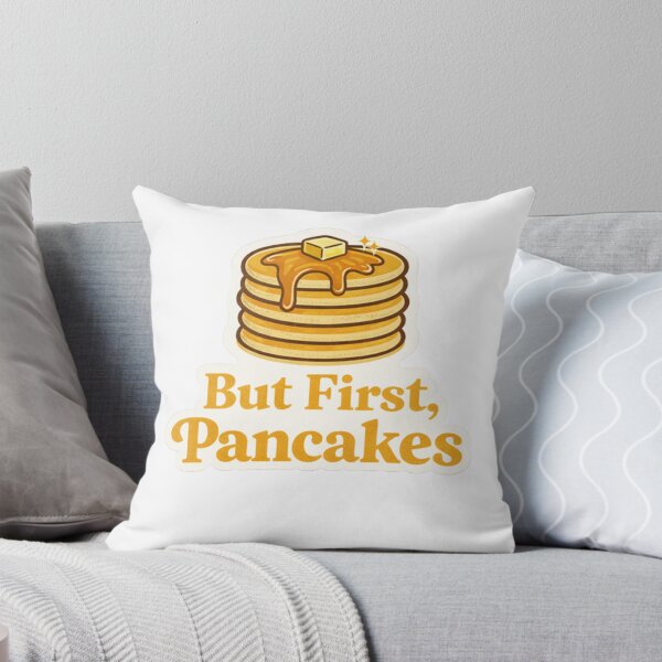 Item preview, But First Pancakes – Cute Breakfast Lover Food Quote designed and sold by EastEndTownie.