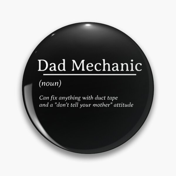 Item preview, Dad Mechanic Definition Shirt Funny Father Gift for Mechanics and Handymen designed and sold by KRBN-Studio.