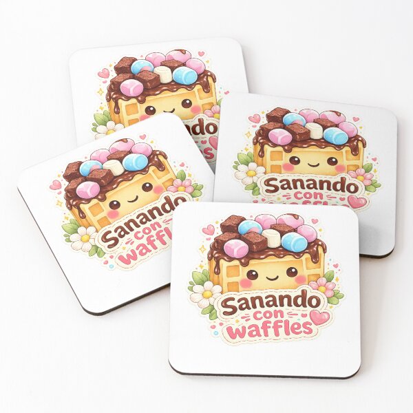 Item preview, Healing With Waffles Cute Aesthetic Design designed and sold by SIL-STUDIO .