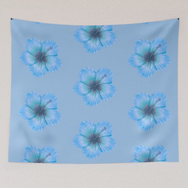 Item preview, Hibiscus (Blue) designed and sold by CowboyRaija.