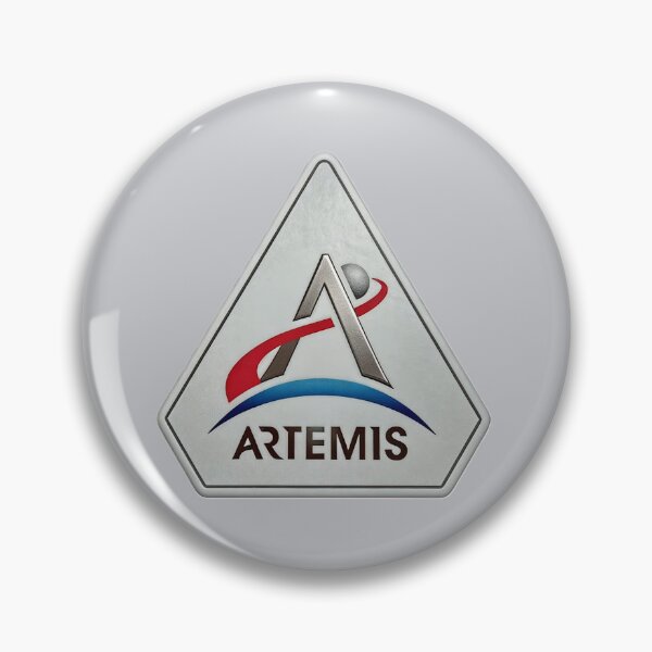 Item preview, 3D-style NASA Artemis Program logo designed and sold by Abeshinobi.