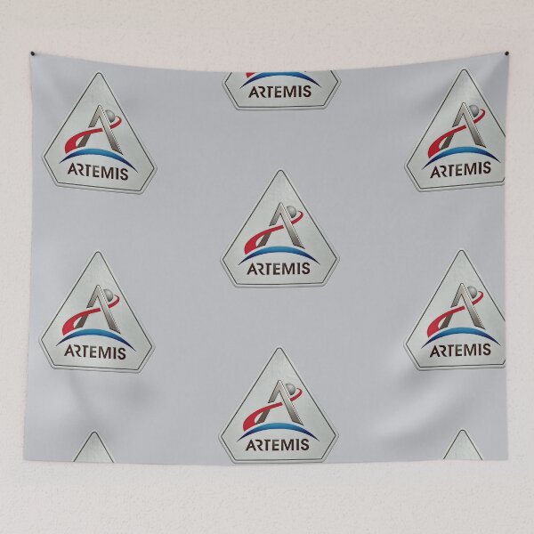 Item preview, 3D-style  NASA  Artemis Program logo designed and sold by Abeshinobi.
