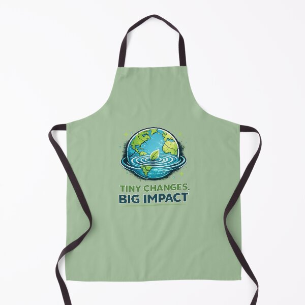 Item preview, Tiny Changes Big Impact – Positive Eco Quote | Sustainable Living Earth Day Design designed and sold by warlistop.