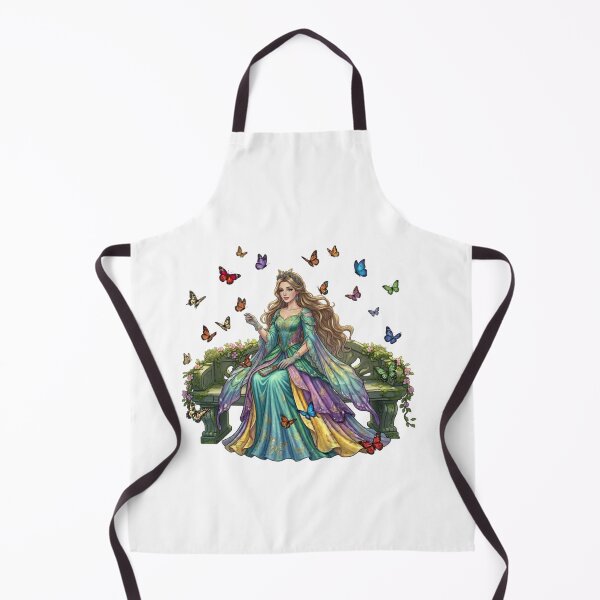 Item preview, Enchanted Nature Queen with Colorful Butterflies designed and sold by Rehnair.