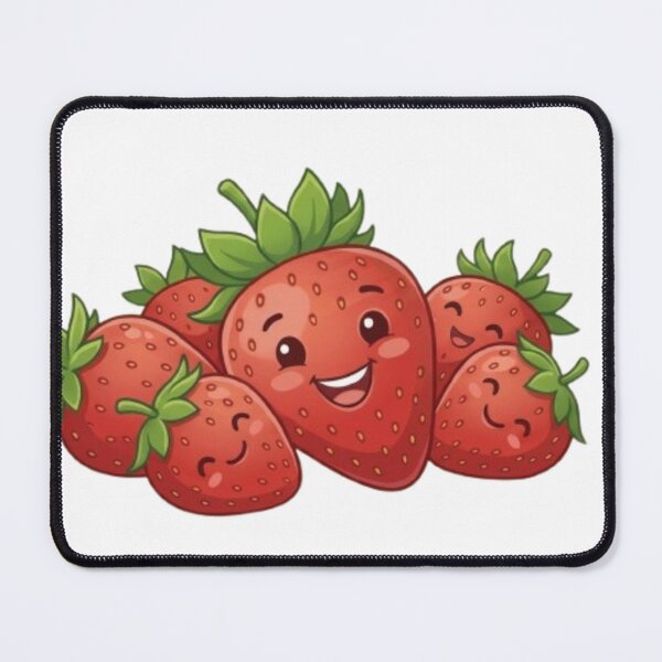 Item preview, The Berry Best Friends Club Smiling Strawberry Squad designed and sold by Csstoree.