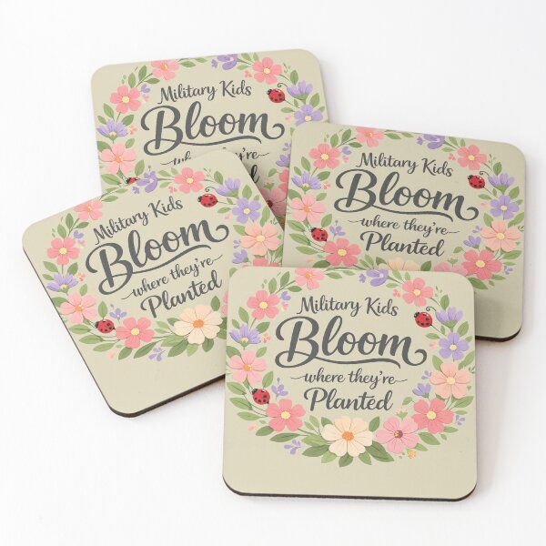 Item preview, Military Kids Dandelion Bloom Where They're Planted Purple  designed and sold by jolihanot.