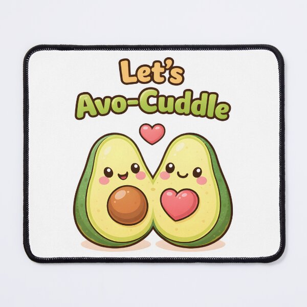 Item preview, Lets Avo Cuddle Cute Avocado Love Cartoon Design. designed and sold by The-T-In-Retro.