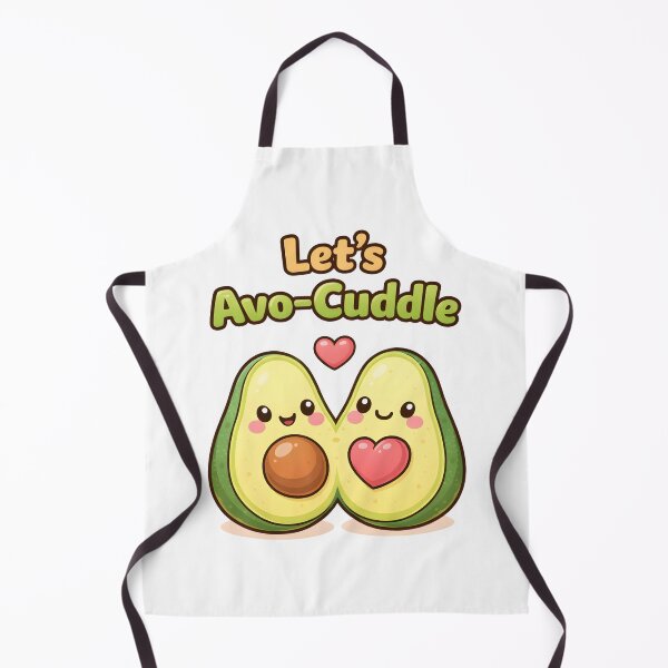 Item preview, Lets Avo Cuddle Cute Avocado Love Cartoon Design. designed and sold by The-T-In-Retro.