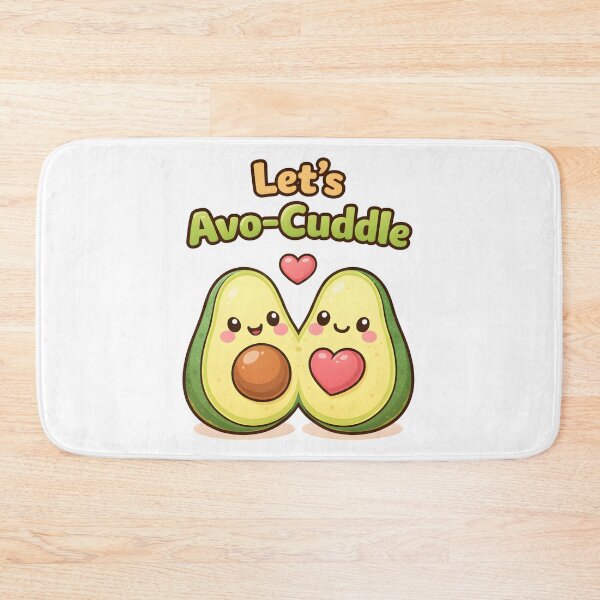 Item preview, Lets Avo Cuddle Cute Avocado Love Cartoon Design. designed and sold by The-T-In-Retro.