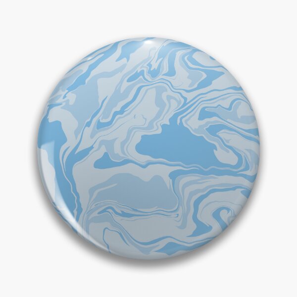 Item preview, Soft Blue Marble Fluid Art Pattern designed and sold by Artsy Corner.