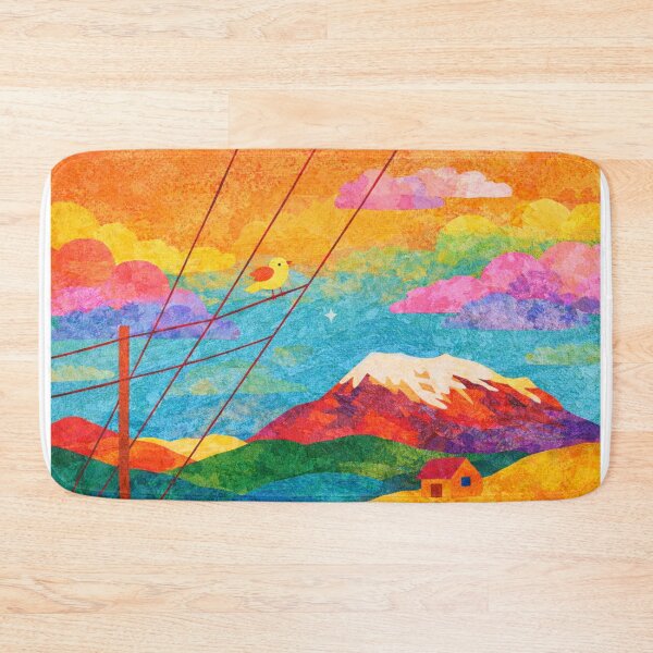 Item preview, Illimani, Bolivian Landscape, Mixed Media Digital Collage designed and sold by SWSandraWechner.