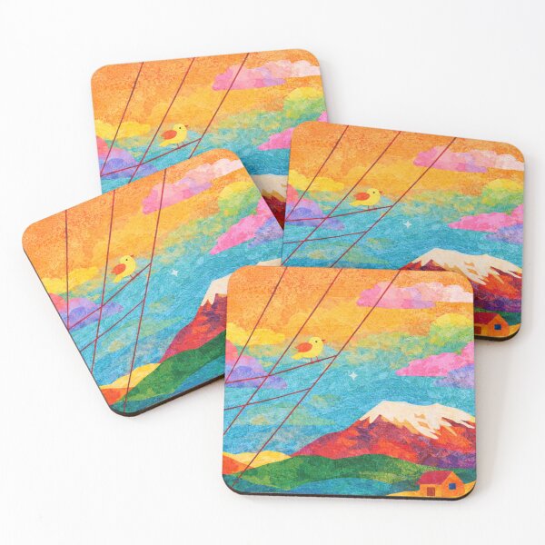 Item preview, Illimani, Bolivian Landscape, Mixed Media Digital Collage designed and sold by SWSandraWechner.