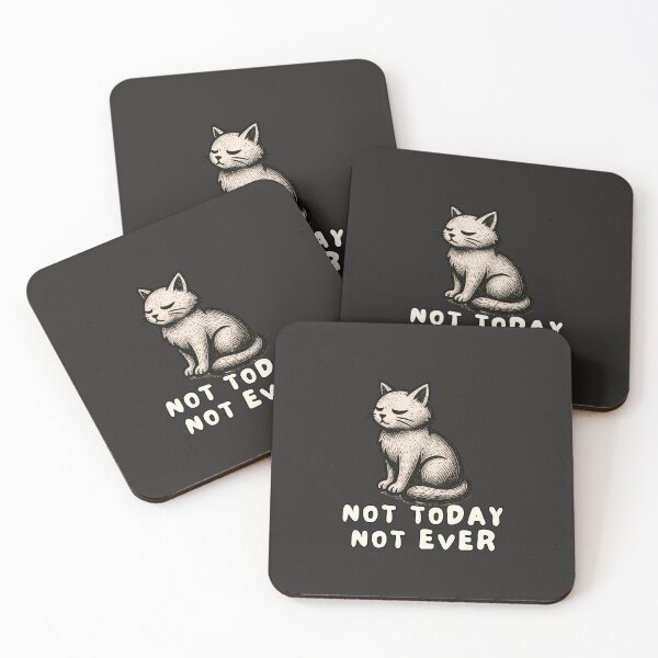 Item preview, Calm Cat Not Today Design designed and sold by AdicretorDesign.
