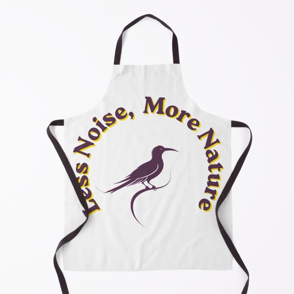 Item preview, Silueta minimalista de ave tropical: diseño estético con degradado de atardecer que evoca "menos ruido, más naturaleza". designed and sold by Max Store.