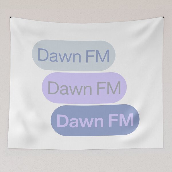 Item preview, Dawn FM designed and sold by JunaForYou.