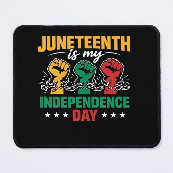 Item preview, Juneteenth Is My Independence Day 1865 Fist with Chain Pride designed and sold by clothesy7.