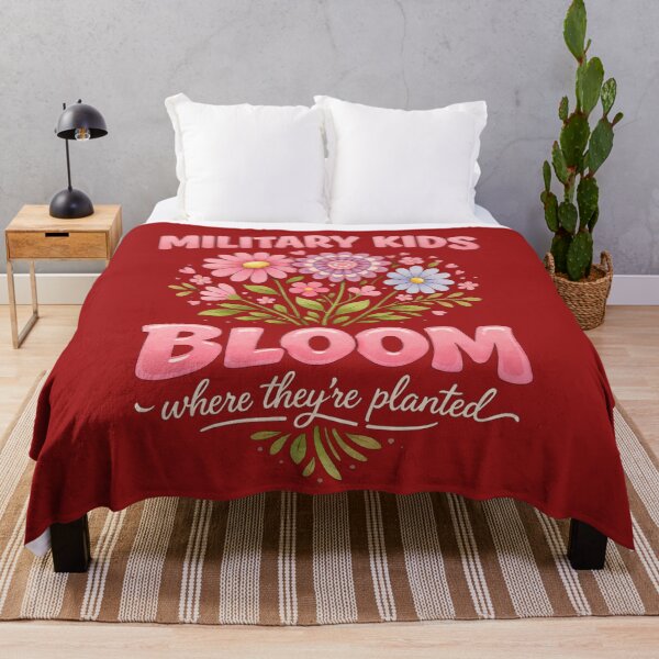 Item preview, Military Kids Dandelion Bloom Where They're Planted Purple  designed and sold by jolihanot.
