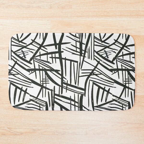 Item preview, Black and White Abstract Lines designed and sold by JacquiTaylorArt.