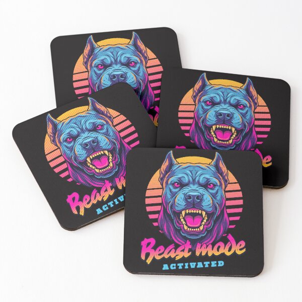Item preview, Cane Corso Beast Mode Activated – Neon Cyberpunk Dog Design designed and sold by PixelsPaws.