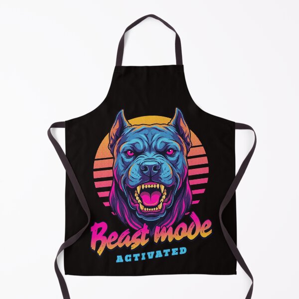 Item preview, Cane Corso Beast Mode Activated – Neon Cyberpunk Dog Design designed and sold by PixelsPaws.
