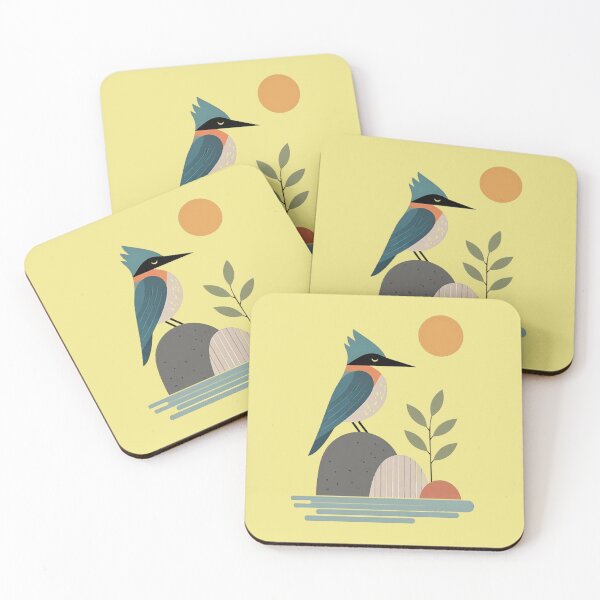 Item preview, Geometric Bird – Sunlight Serenity designed and sold by Dogandesighn.