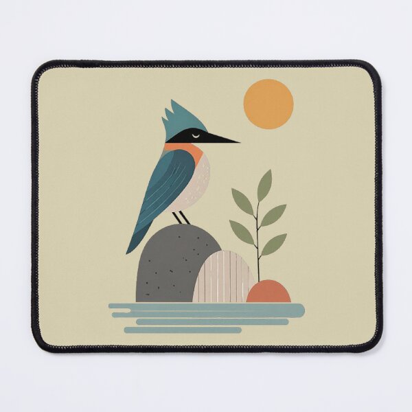 Item preview, Geometric Bird – Sunlight Serenity designed and sold by Dogandesighn.