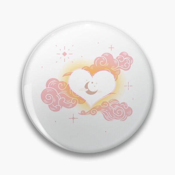 Item preview, Celestial Dream Heart - Crescent Moon and Cloud designed and sold by Rehnair.