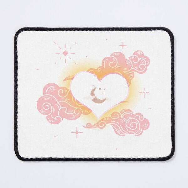 Item preview, Celestial Dream Heart - Crescent Moon and Cloud designed and sold by Rehnair.