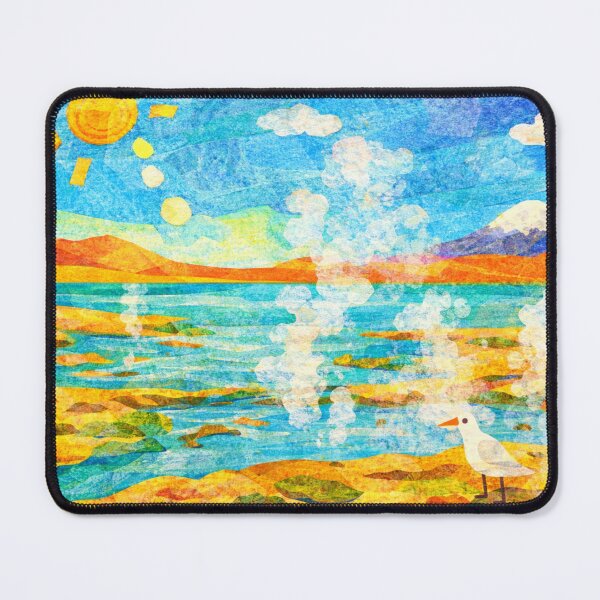 Item preview, Hot Springs, Atacama Desert, Bolivian Landscape, Mixed Media Digital Collage designed and sold by SWSandraWechner.