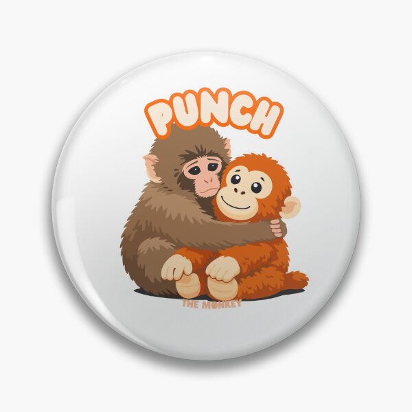 Item preview,  Funny punch the monkey Animal Meme Design  ver 11a – Cute toad Humor, toad frog Lover Gift, funny Animals designed and sold by CosmicNook1.