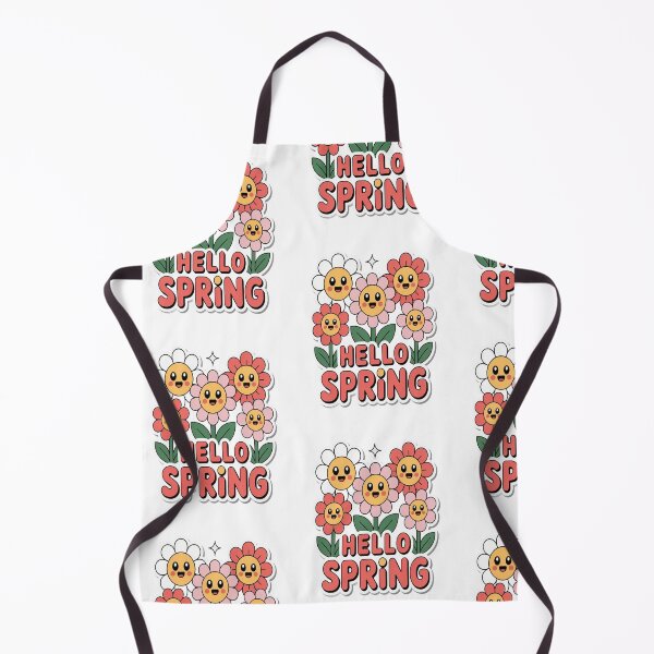 Item preview, Hello Spring | Kawaii Floral Style | Cute Aesthetic Lovers designed and sold by InspiredCreatives.