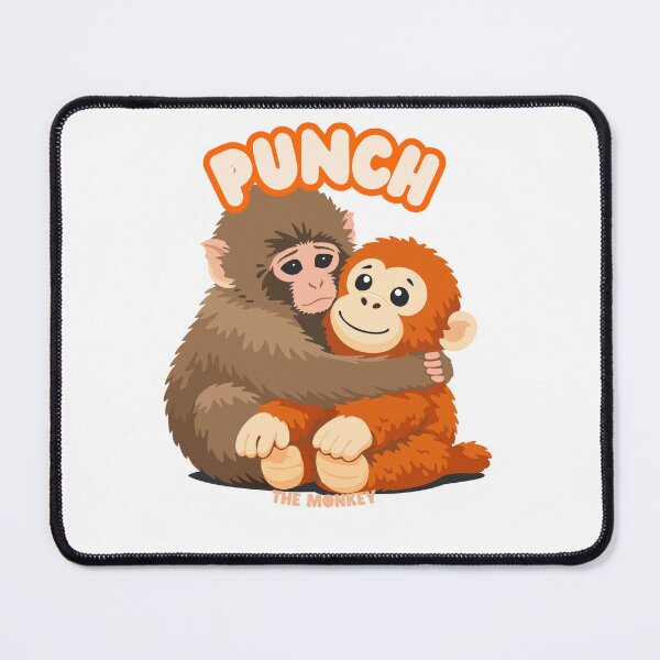 Item preview,  Funny punch the monkey Animal Meme Design  ver 11a – Cute toad Humor, toad frog Lover Gift, funny Animals designed and sold by CosmicNook1.