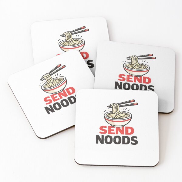Item preview, Send Noods – Funny Ramen Noodle Pun designed and sold by EastEndTownie.