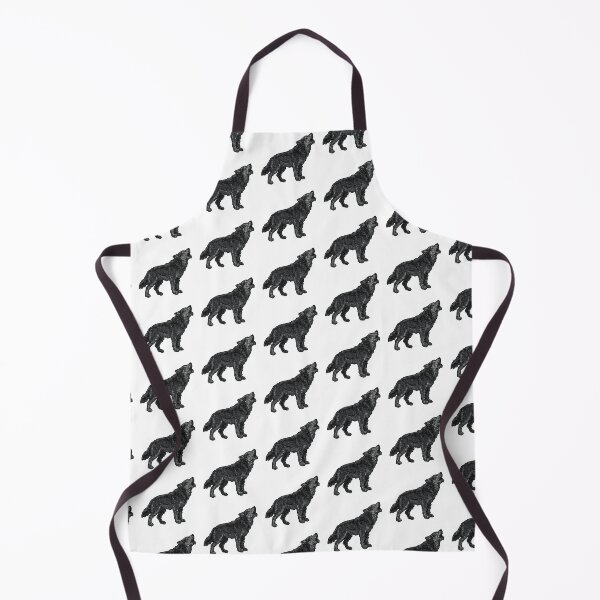 Item preview, Howling Wolf Dot Art Mosaic designed and sold by MSBM Designs.