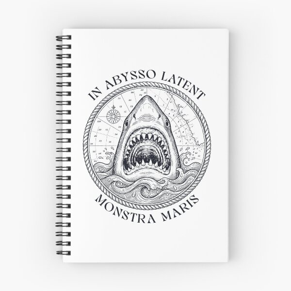 Item preview, Hidden Monsters of the Deep Vintage Shark designed and sold by AntiqueImages.