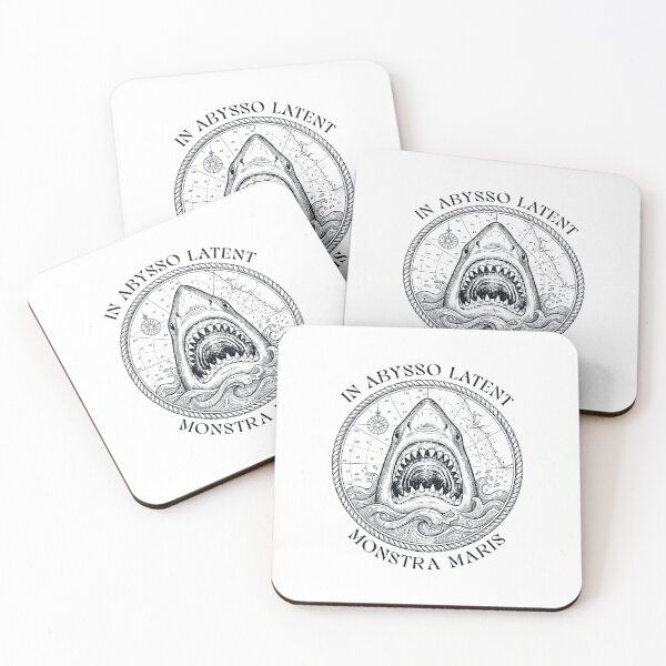 Item preview, Hidden Monsters of the Deep Vintage Shark designed and sold by AntiqueImages.