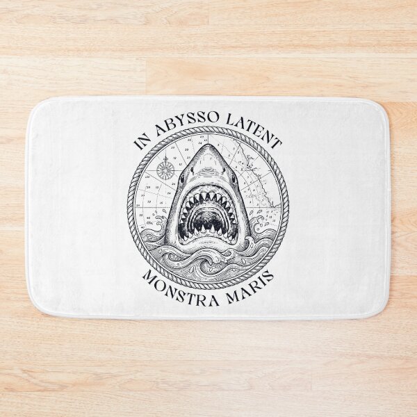 Item preview, Hidden Monsters of the Deep Vintage Shark designed and sold by AntiqueImages.