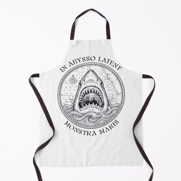 Item preview, Hidden Monsters of the Deep Vintage Shark designed and sold by AntiqueImages.