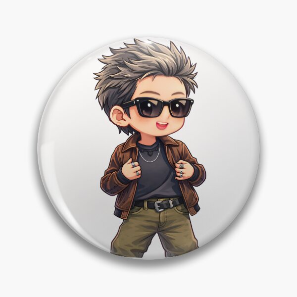 Item preview, Cool Chibi Boy Aesthetic Tee - Cute Sunglasses CharacterArt designed and sold by RADesignHub.